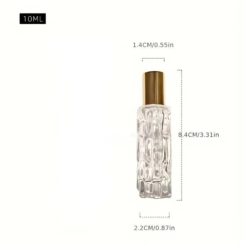 10ml Perfume Spray Bottle, 6pcs set Portable Travel Perfume Dispenser, Empty Perfume Glass Bottle, Makeup Tools