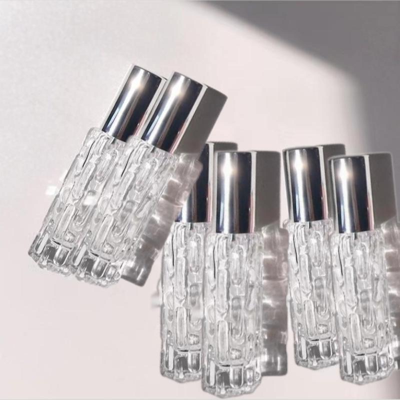 10ml Perfume Spray Bottle, 6pcs set Portable Travel Perfume Dispenser, Empty Perfume Glass Bottle, Makeup Tools