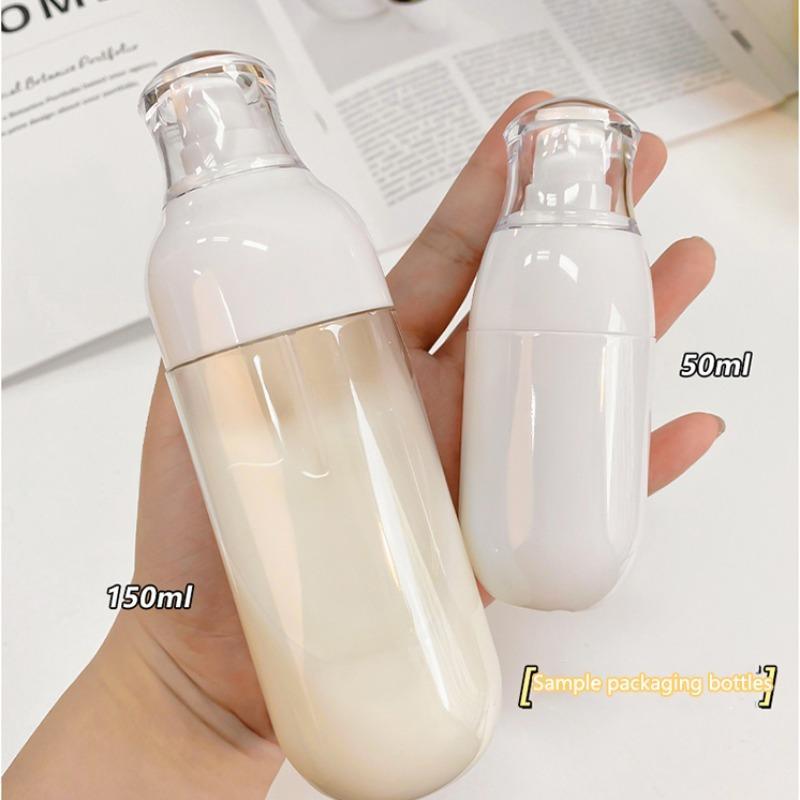 Press Type Empty Water Lotion Travel Bottle, 5pcs set Cosmetic Skin Care Container, Face Spray Storage Organizer