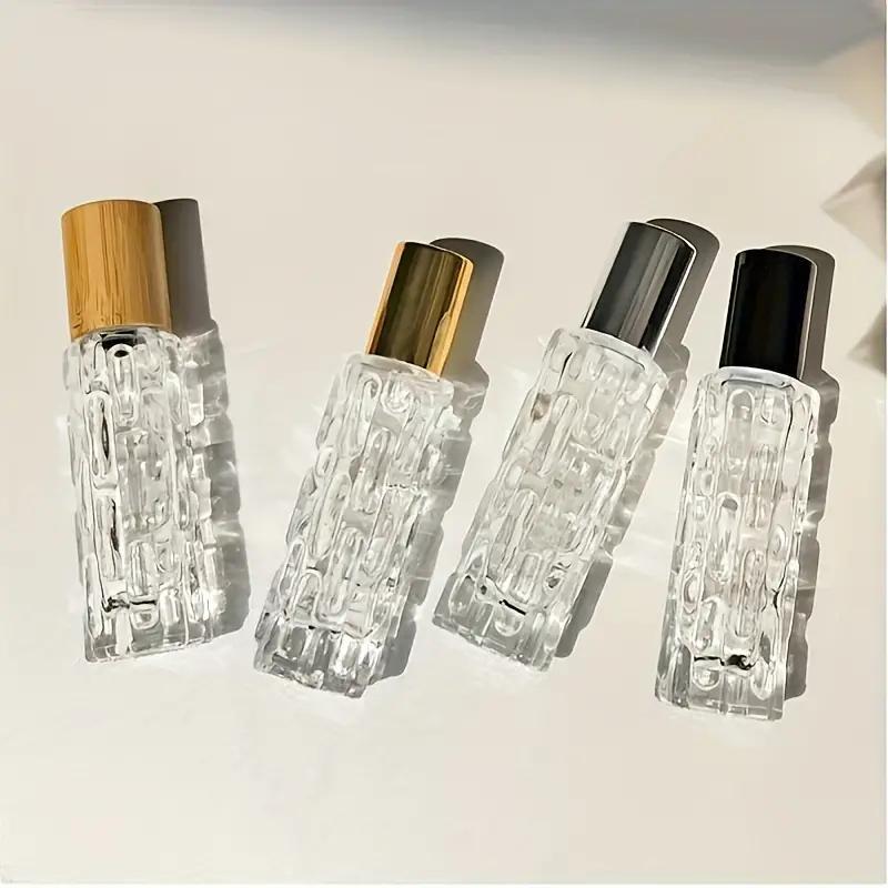 10ml Perfume Spray Bottle, 6pcs set Portable Travel Perfume Dispenser, Empty Perfume Glass Bottle, Makeup Tools