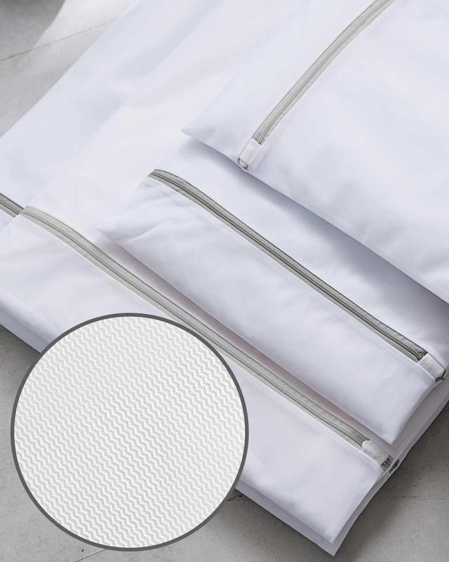 [Exclusive Sales] Laundry Bag Set, 3PCS Washing Machine Bag Laundry Accessories, Zipper Designed Mesh Laundry Bag For Blouse, Hosiery, Stocking, Laundry Hamper