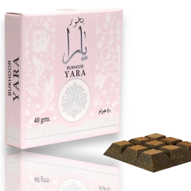 Lattafa Perfumes Yara Incense (Bakhoor) 40g (1.41 Oz) - Yara Scented  Aroma Slow Burning Home Incense, (Incense Burner May Be Required)