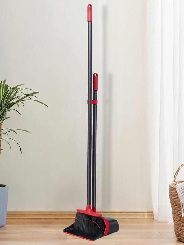 Sakamoto upgrade Broom and Dustpan Set for Home, Upright 52