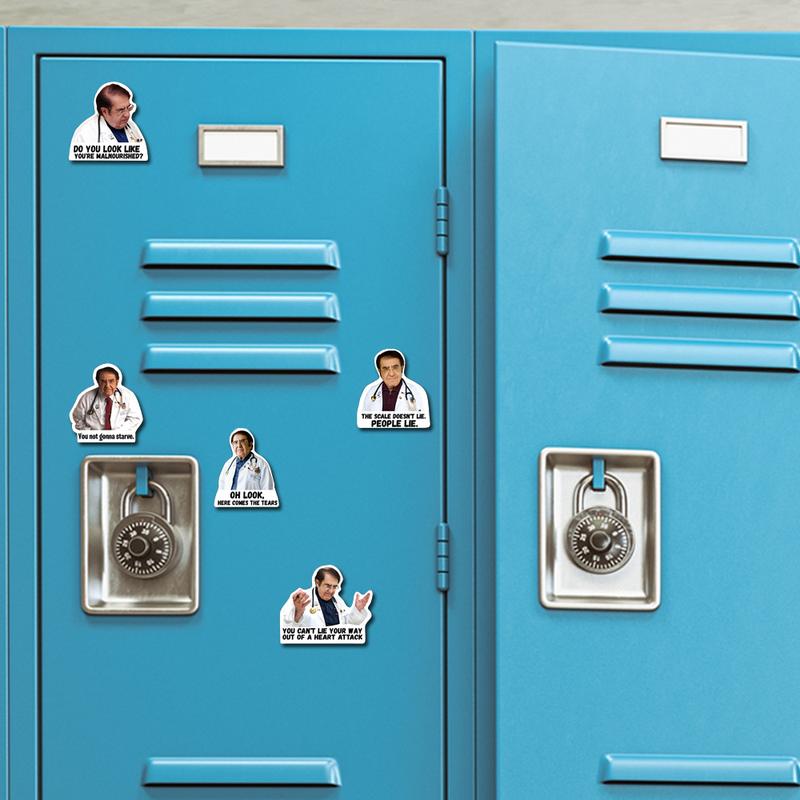 Dr. Now Funny Doctor Locker Magnetic Sticker Funny Complain Magnetic Suction Refridgerator Magnets Decor