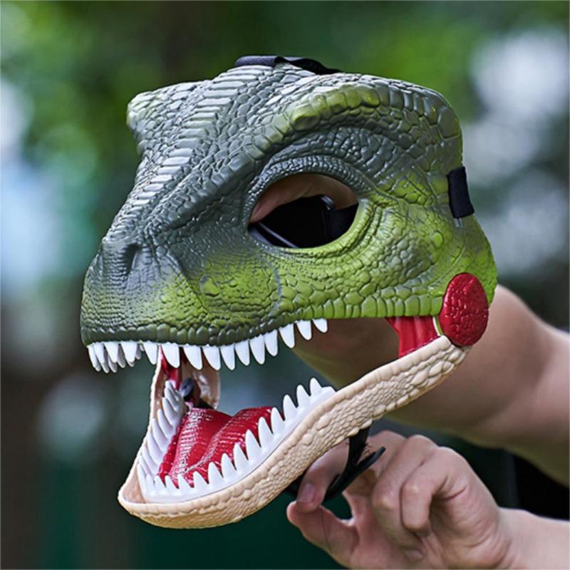 Dinosaur Head Design Party Mask, Cute Costume Mask, Party Role Play Toy, Cosplay Props, Fun Party Dress Up Accessories