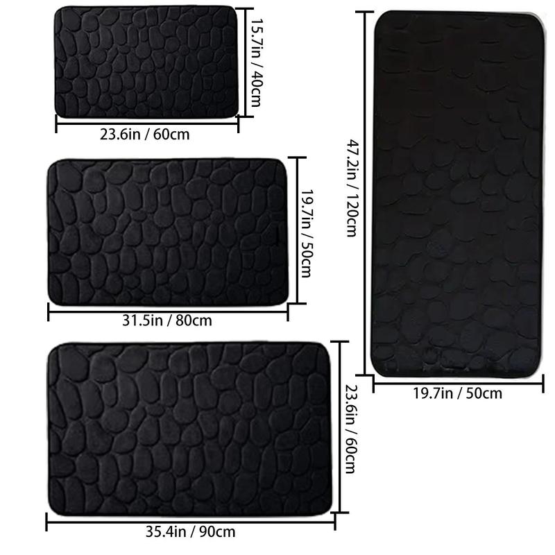 Bathroom Floor Mat, 2024 Fall Soft Bathroom Mat, Thick Bath Mat, Door Carpet, Bathroom Rugs, Suitable for Bathroom Bedroom Balcony Living Room Home Decoration, Bathroom Gadgets 2024, Home Essentials, Fall Decor, Bedroom Decor