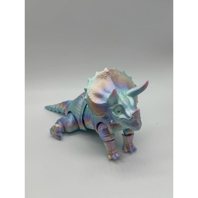 Triceratops 3D Printed Dinosaur Home Decor