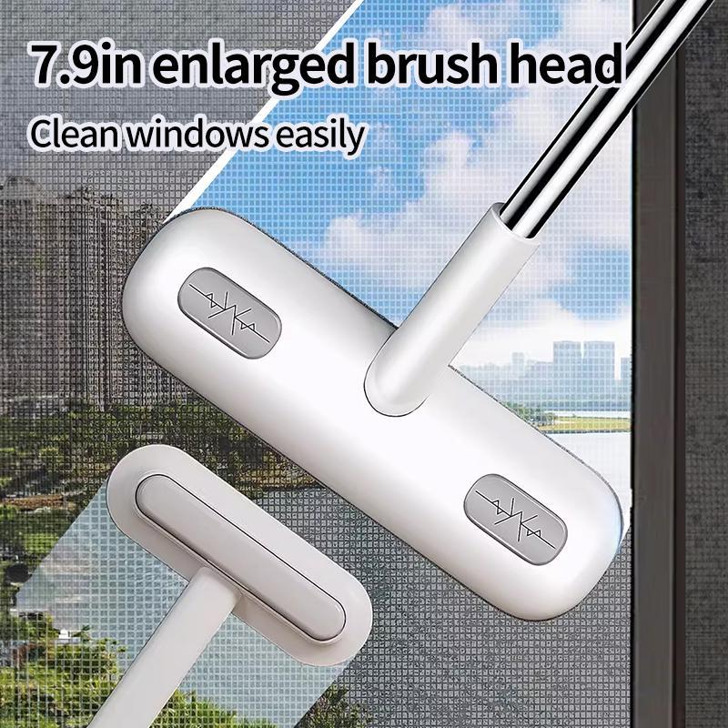 Screen Window Cleaning Brush, 1 Count Multifunctional Screen Window Cleaning Tool, Household Cleaning Tool for Home Office