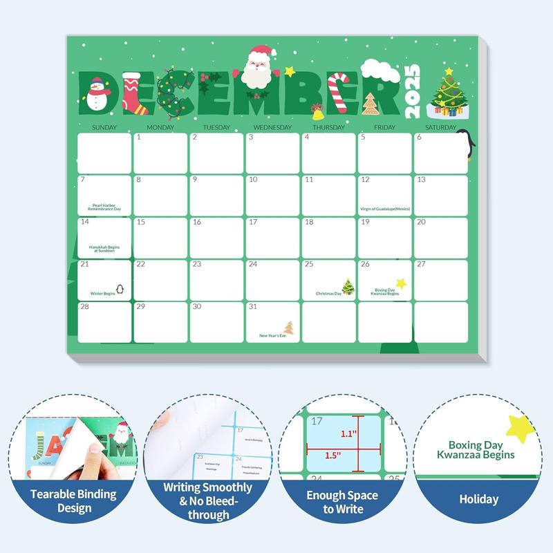 SDGEE 2024-2025 Magnetic Calendar for Fridge (8.5