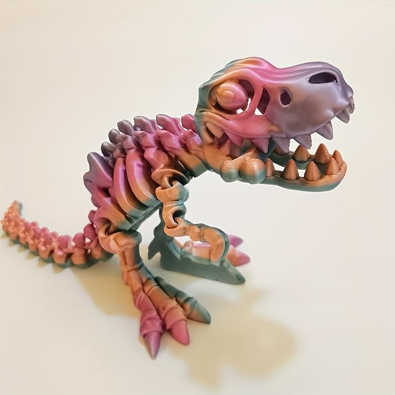 3D Tyrannosaurus Rex Ornament, 1 Count DIY Laser Engraving Dinosaur Design Spring Toy, Home Decor, Room Decor,  Back To School Gift