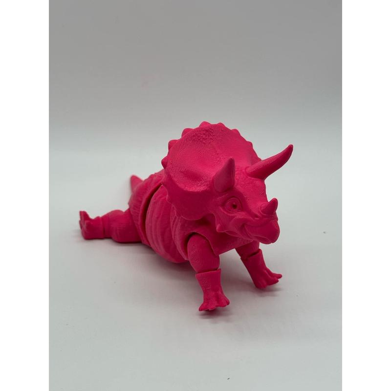 Triceratops 3D Printed Dinosaur Home Decor