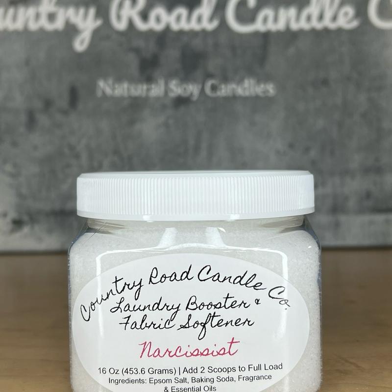 Scented Laundry Booster | Fabric Softener | 16oz Container w scooper |  Handmade in The Appalachian Mountains