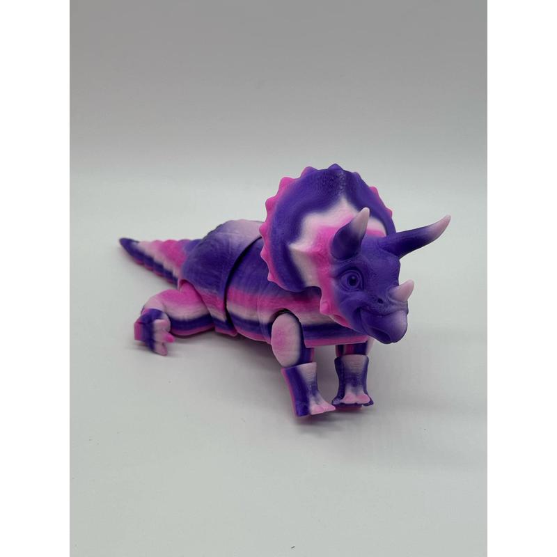 Triceratops 3D Printed Dinosaur Home Decor