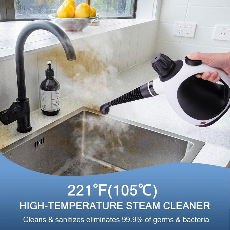 KOITAT High-temperature high-pressure steam cleaner home removing mites multifunctional kitchen de-greasing air conditioning hood cleaner handheld steam cleaner   Cleaning Household