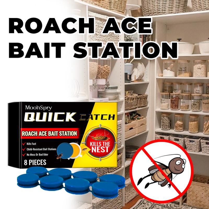 Cockroach bait station Insect repellent Cockroach bait kitchen home cockroach eradication whole nest end cleaner