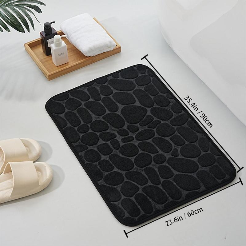 Bathroom Floor Mat, 2024 Fall Soft Bathroom Mat, Thick Bath Mat, Door Carpet, Bathroom Rugs, Suitable for Bathroom Bedroom Balcony Living Room Home Decoration, Bathroom Gadgets 2024, Home Essentials, Fall Decor, Bedroom Decor