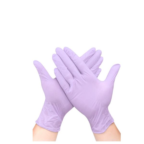 Intco Household rubber durable housekeeping food grade nitrile disposable long sleeve gloves kitchen dishwashing