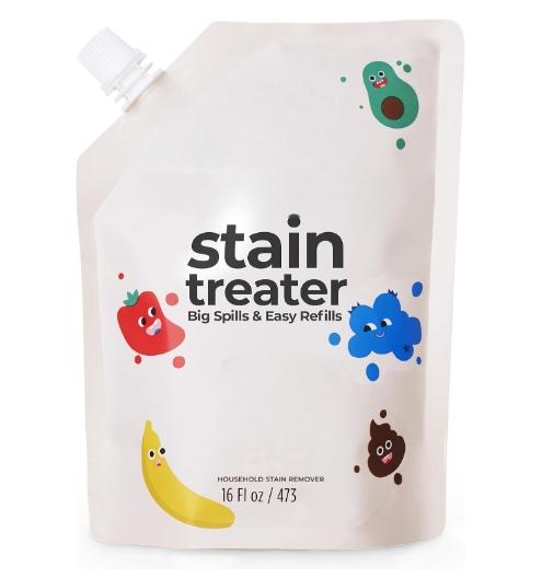 16 oz Stain Remover - Home Essentials - Food, Grease and Coffee Stains on Non-Dry Cleaning Clothes, Underwear and Fabrics Clutter Eater Stain Treatment Back to School Supplies Dorm Room