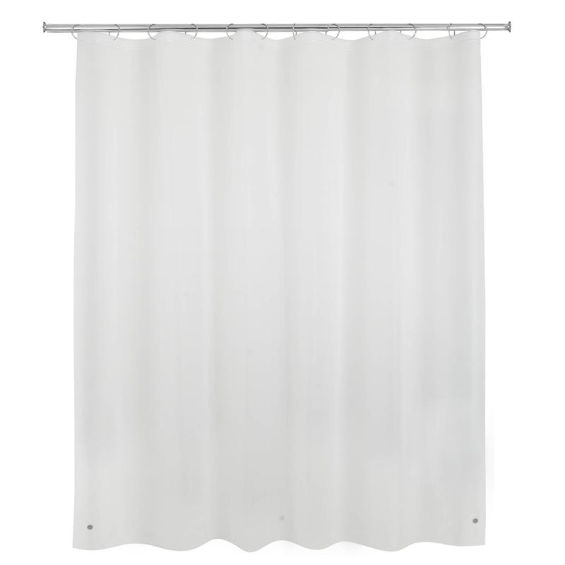 Mainstays Light Weight PEVA Shower Curtain Liner, Frosty