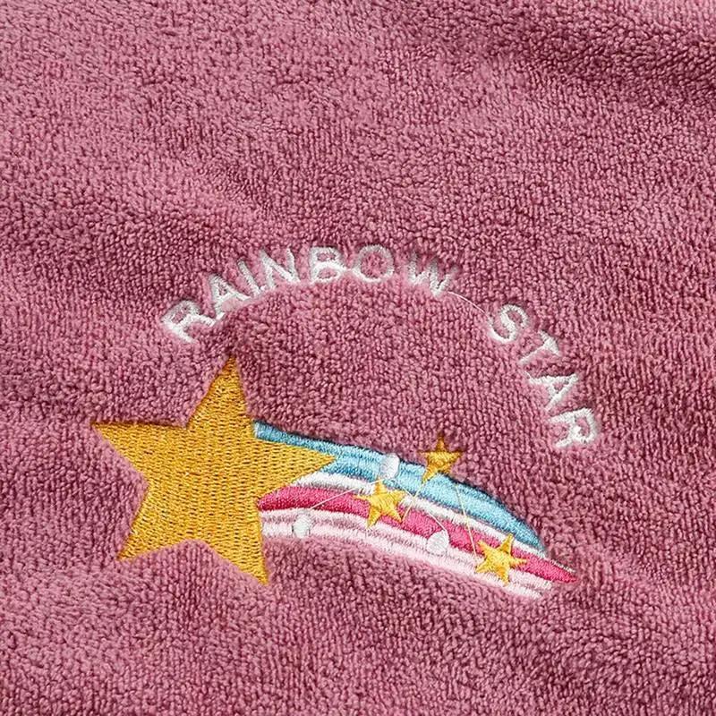 Rainbow Pattern Hair Drying Towel, 1 Count Coral Fleece Hair Drying Towel, Soft Comfortable Hair Drying Cap, Water Absorption Hair Towel for Women