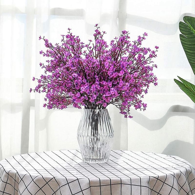 Artificial Flower for Home Decor, 1 Count 2024 Room Decor Faux Flower Decoration without Vase, Decorative Plant, Summer Essentials