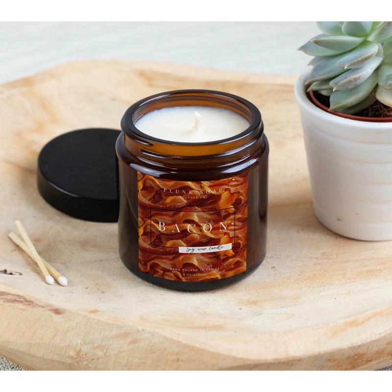 Bacon Scented Soy Candle