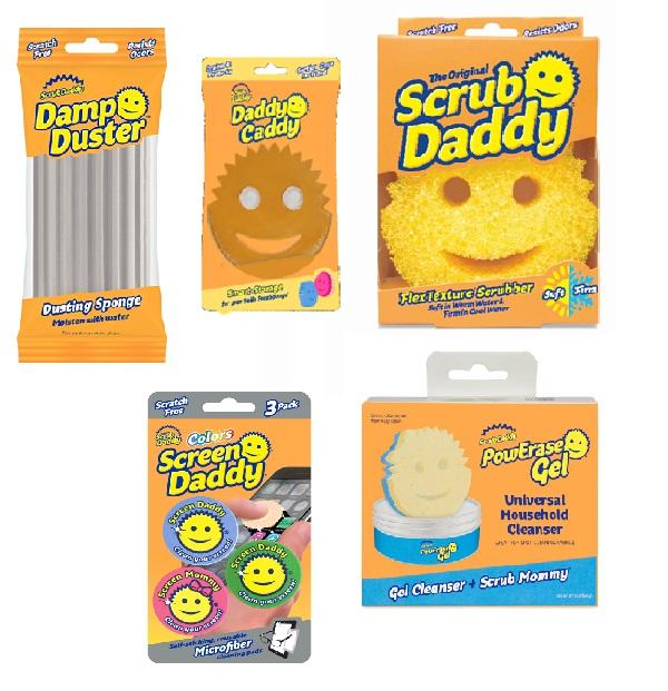 Scrub Daddy Roommate Rescue 5 Piece Dorm Cleaning Bundle