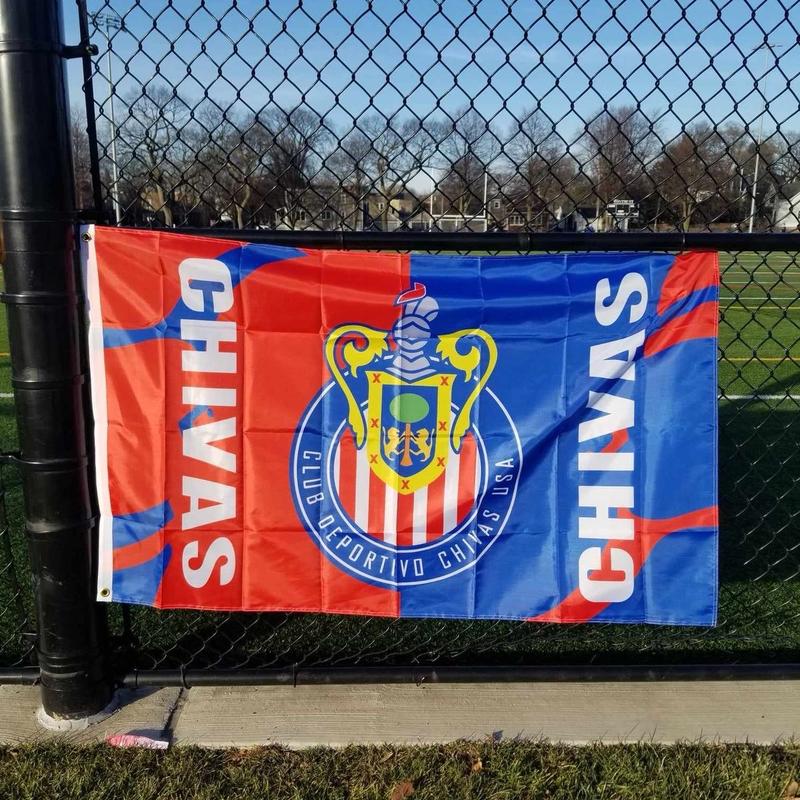 Chivas Guadalajara 3x5 Mexican flag banner