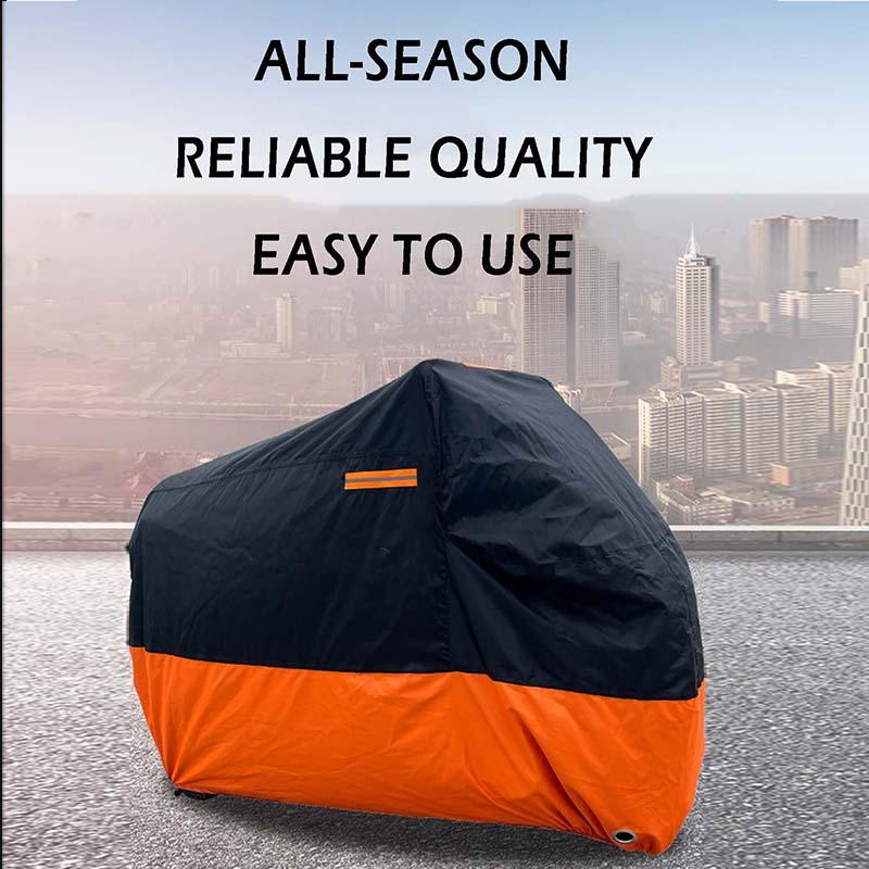 Motorcycle Cover, 210D Oxford Cloth Motorcycle Cover, Dustproof & Rainproof & Sunproof Motorcycle Cover, Motorcycle Accessories