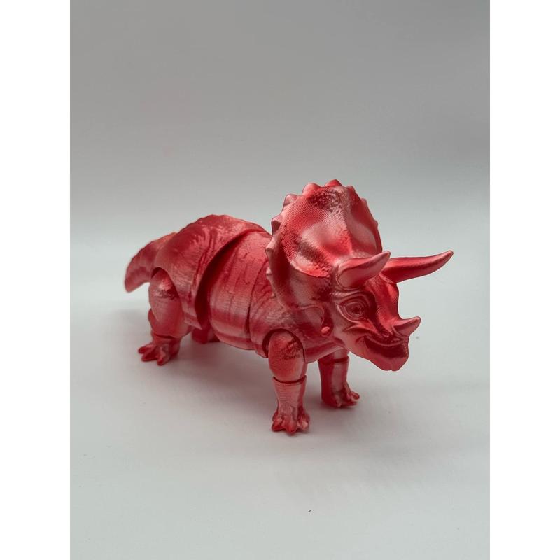 Triceratops 3D Printed Dinosaur Home Decor