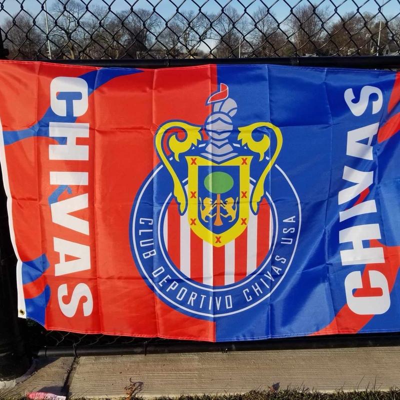 Chivas Guadalajara 3x5 Mexican flag banner