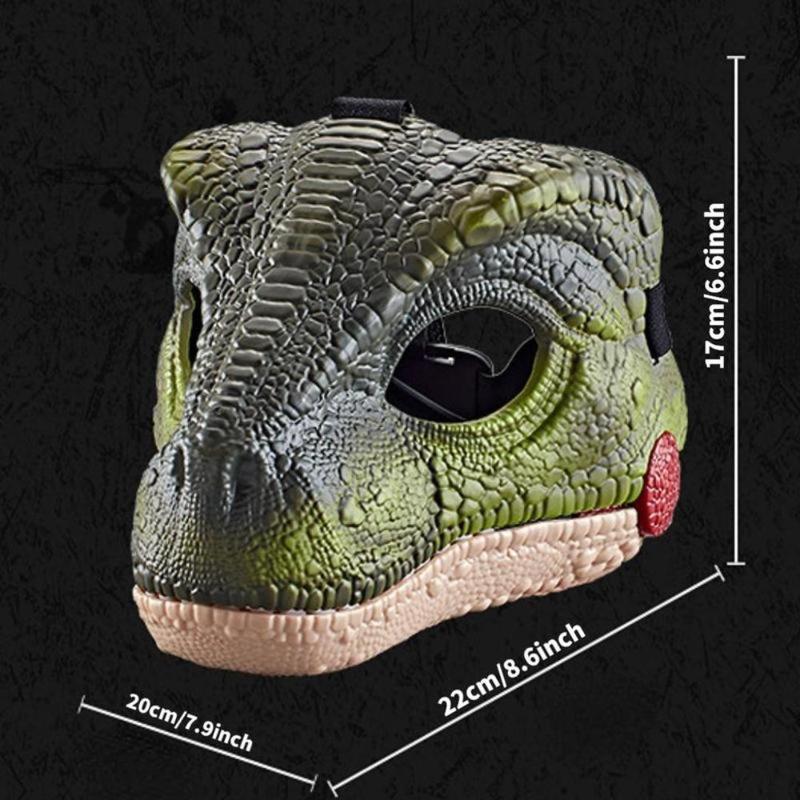 Dinosaur Head Design Party Mask, Cute Costume Mask, Party Role Play Toy, Cosplay Props, Fun Party Dress Up Accessories