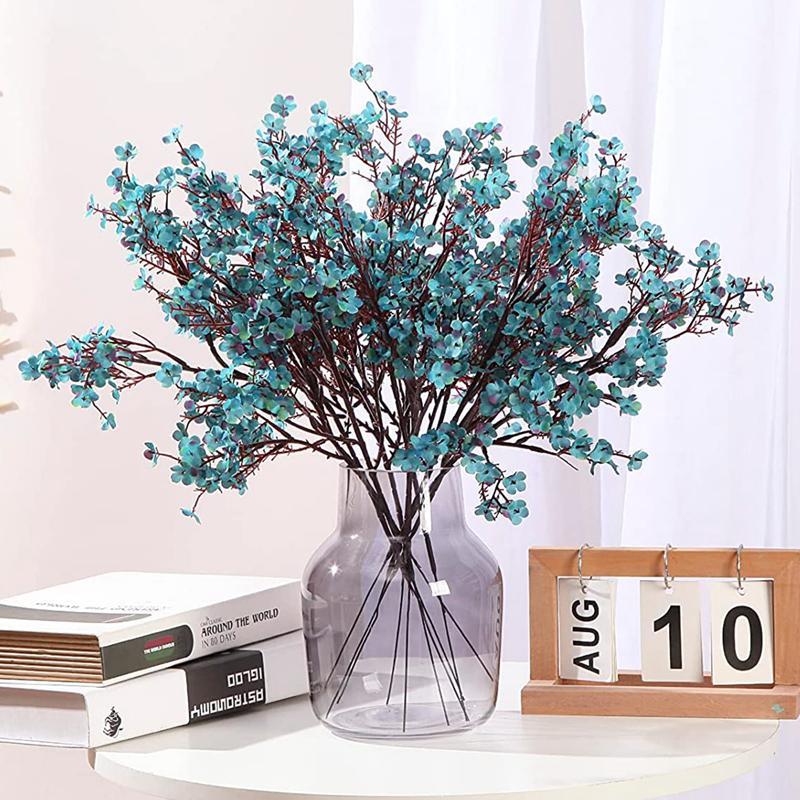 Artificial Flower for Home Decor, 1 Count 2024 Room Decor Faux Flower Decoration without Vase, Decorative Plant, Summer Essentials