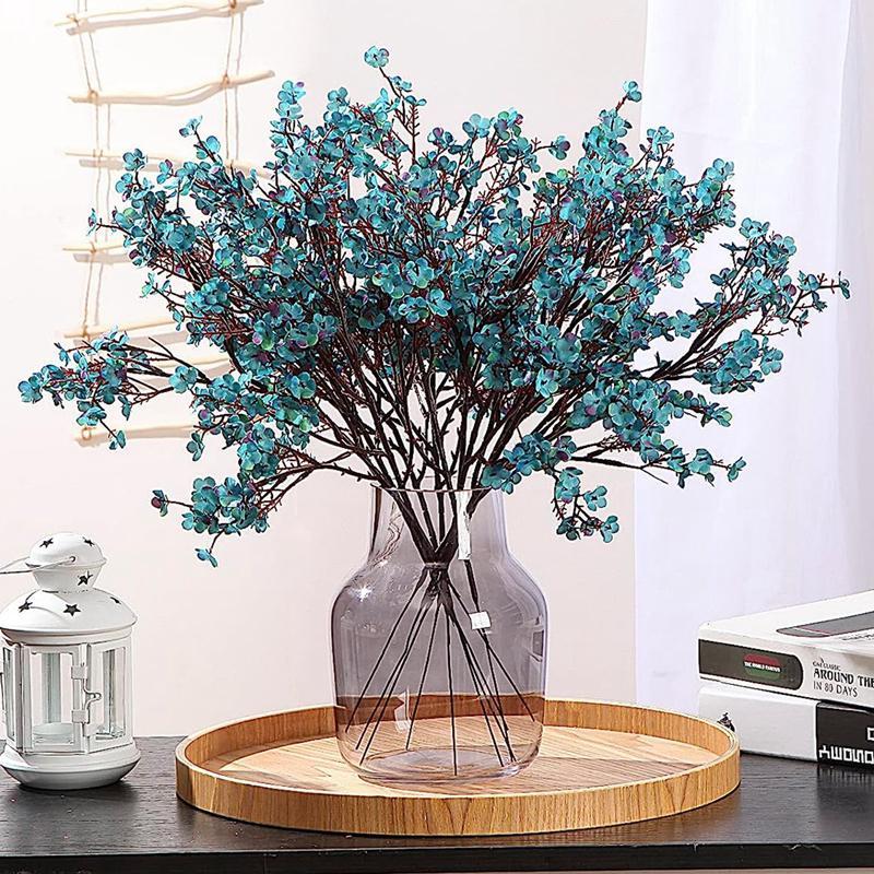 Artificial Flower for Home Decor, 1 Count 2024 Room Decor Faux Flower Decoration without Vase, Decorative Plant, Summer Essentials