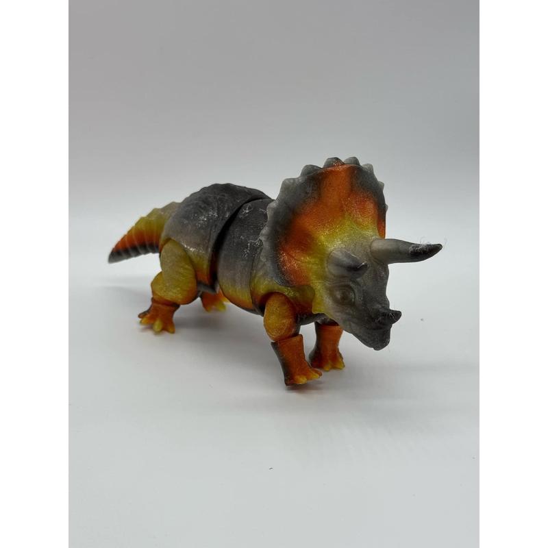 Triceratops 3D Printed Dinosaur Home Decor