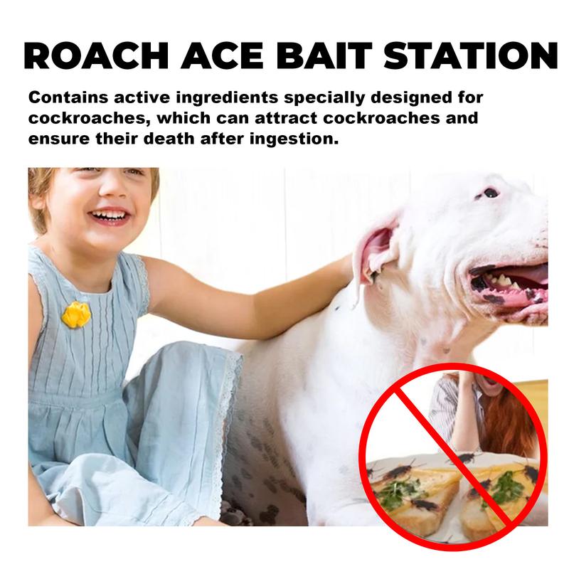 Cockroach bait station Insect repellent Cockroach bait kitchen home cockroach eradication whole nest end cleaner