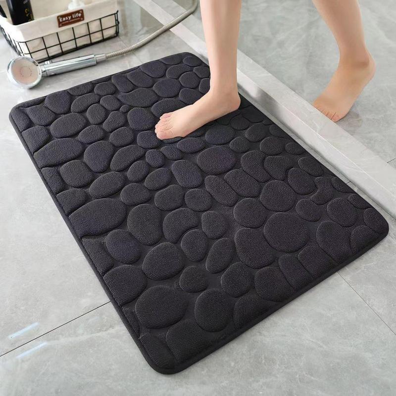 Bathroom Floor Mat, 2024 Fall Soft Bathroom Mat, Thick Bath Mat, Door Carpet, Bathroom Rugs, Suitable for Bathroom Bedroom Balcony Living Room Home Decoration, Bathroom Gadgets 2024, Home Essentials, Fall Decor, Bedroom Decor