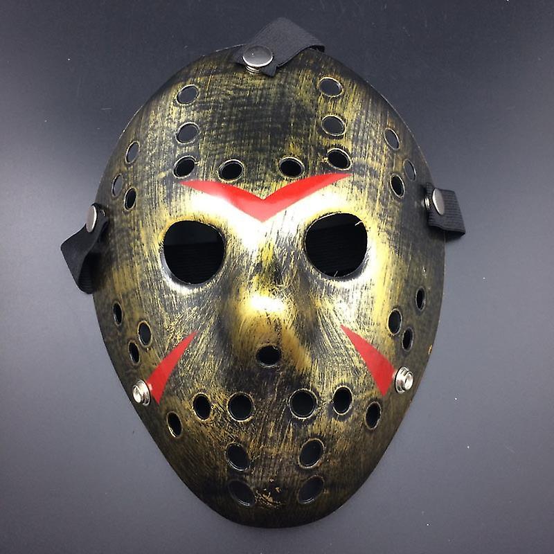 Movie Hockey Mask Jason Voorhees Friday The 13th Horror Scary Mask Halloween Party Cosplay Masks For Adult Men Halloween Gift