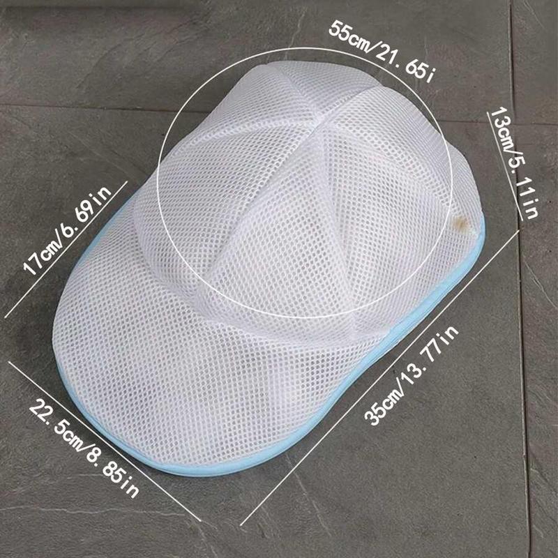 Mesh Hat Washing Bag for Baseball Cap, Anti Deformation Hat Washer Bag  Hat Laundry Care Bag, Hat Laundry Bag, Baseball Cap Washer Cage