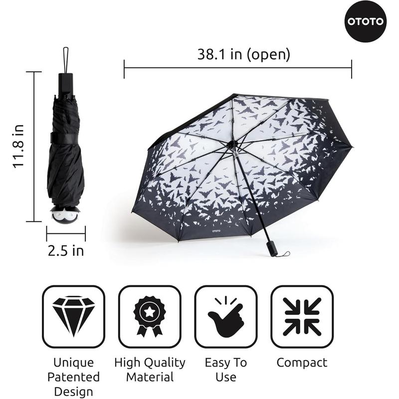 Spookula Vampire Umbrella Unique Umbrella, Collapsible Umbrella, Goth Accessories, Cool Gifts, Gothic Umbrella, Black and White Umbrella, Umbrella Cute, Rain Umbrella, Folding Umbrella