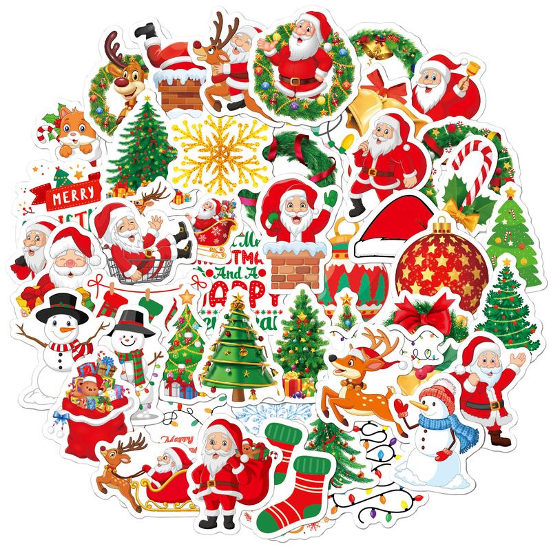 Christmas Sticker, 50PCS Stickers