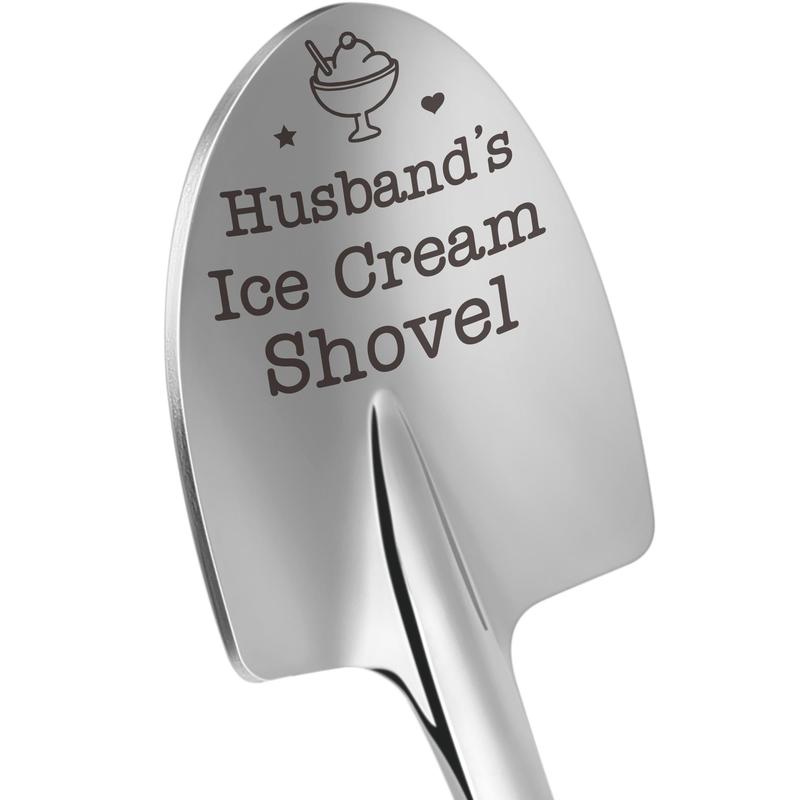 Gifts for Husband Birthday Christmas Presents for Husband Stocking Stuffers Unique Husband's Ice Cream Shovel , on Valentine's Day, ,Fathers Day, Wedding Anniversary