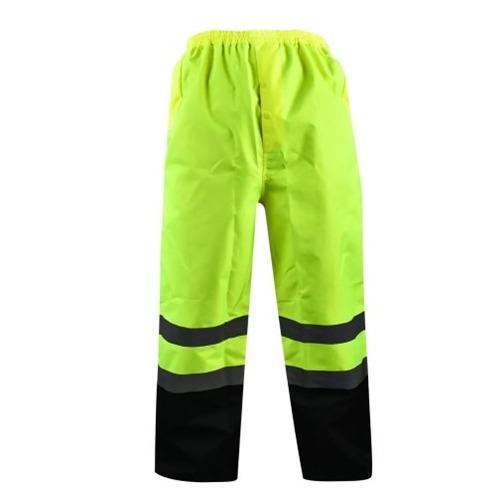 UNLINED High Visibility Reflective Safety Rain Pants various colors  (Pants Only)