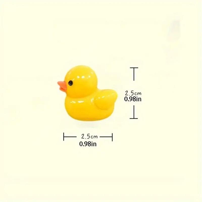 Duck Design Refrigerator Magnet, 7 Counts Cute Cartoon Mini Duck Shaped Magnet, Decorative Kitchen Office Whiteboard Magnet