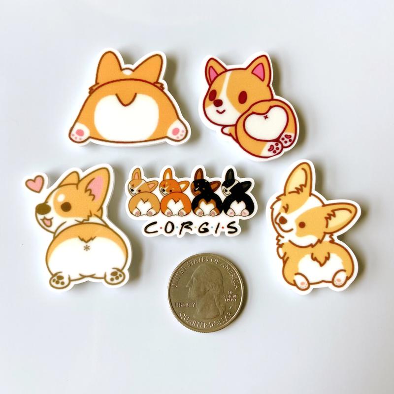 Corgi Butts Magnets, Dog Mom Gifts, Funny Kitchen Decor, Corgi Stuff, Pet Gifts, Corgi Dog Lover Decor