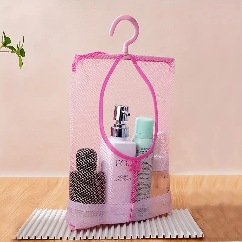 Hanging Mesh Storage Bag, 1 Count Wall Hanging Storage Bag, Durable Storage Organizer for Bathroom and Kitchen, Home Organizer