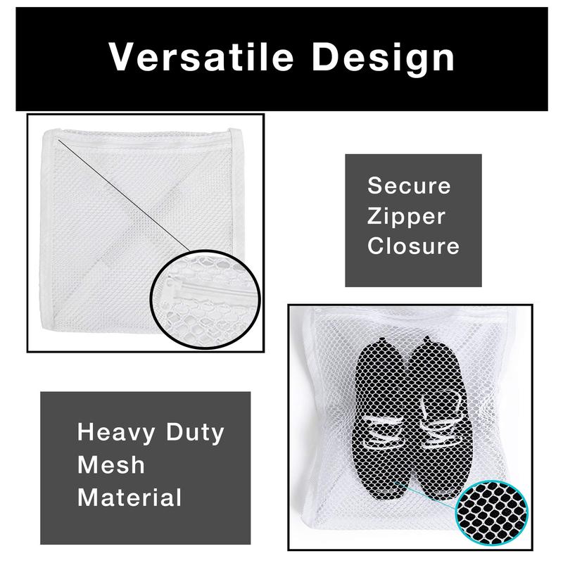 Shoe Dryer Bag, 1 Count Dryer Door Hanging Shoe Bag with Elastic Strap, Sneaker Laundry Bag for Shoes, Laundry Accessories