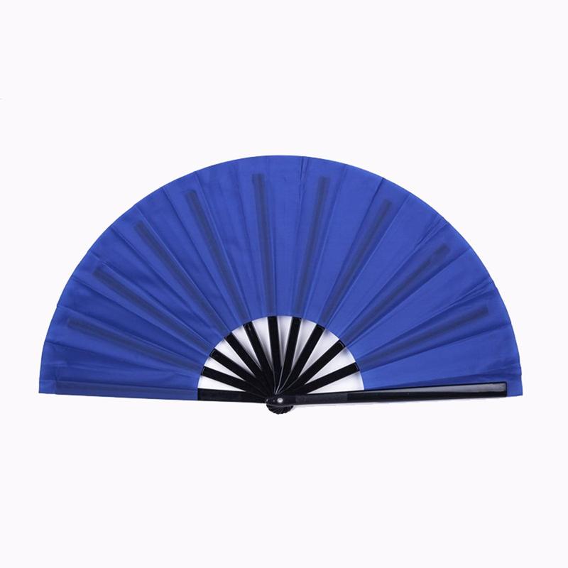 Solid Color Chinese Style Foldable Hand Fan, Portable Handheld Fan for Summer, Home Decor Supplies for Living Room Bedroom