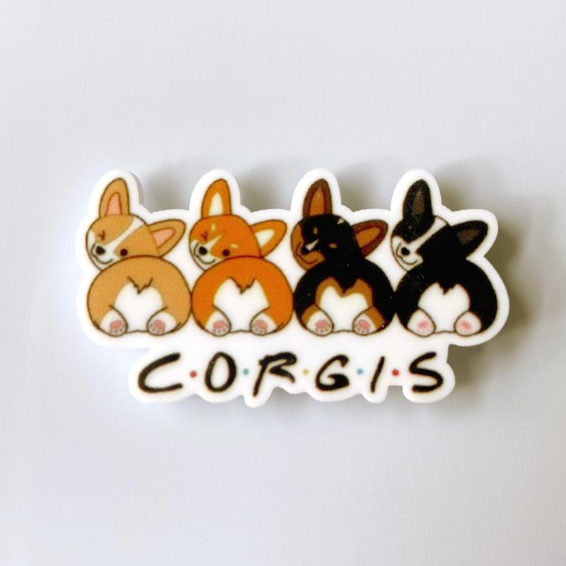 Corgi Butts Magnets, Dog Mom Gifts, Funny Kitchen Decor, Corgi Stuff, Pet Gifts, Corgi Dog Lover Decor