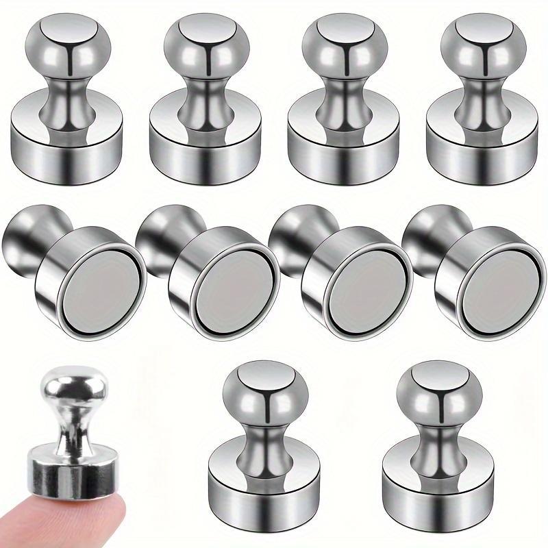 Magnetic Push Pin, 10pcs set Strong Magnets for Whiteboard, Refrigerator Magnets, Small Push Pin Magnets for Whiteboard, Office